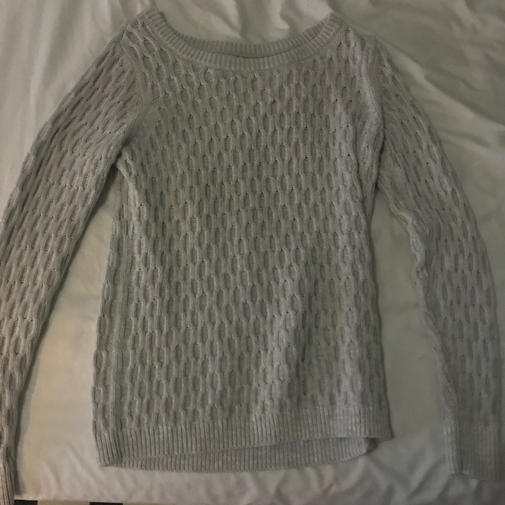 Grey Old Navy Knit Women’s Sweater